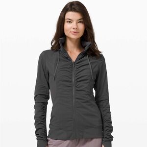 Lululemon Beyond the Studio Jacket- graphite grey